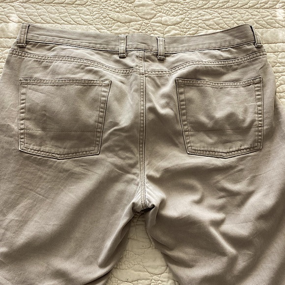 A pair of tan Chaps pants size 36x30. No stains rips etc. smoke free pet free - Picture 3 of 4